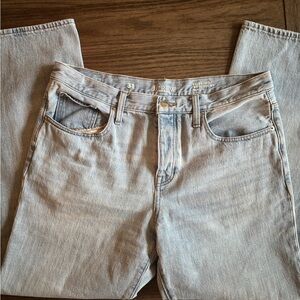 J. Crew Pale blue Slouchy 1984 rigid Jeans